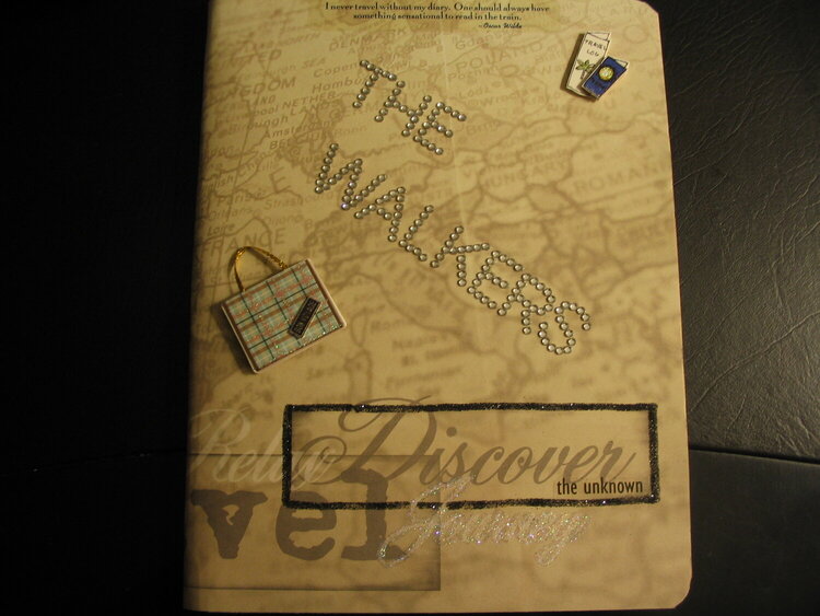 Altered Notebook--front