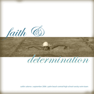 Faith &amp;amp; determination