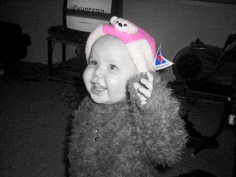 Caitie&#039;s birthday hat