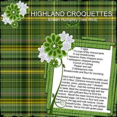 Highland Croquetts
