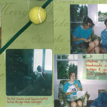 Dad&#039;s Scrapbook - Pages 10 &amp; 11 - Christmas