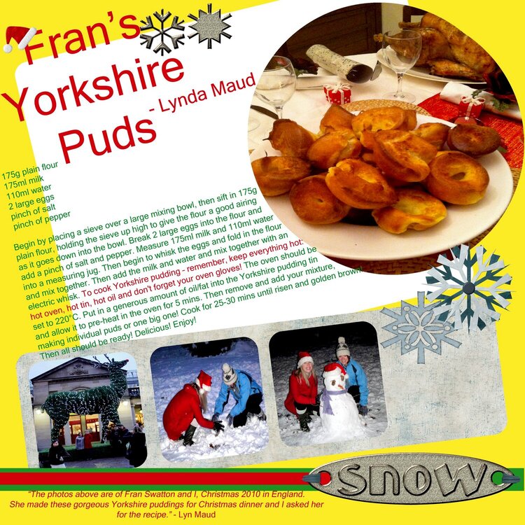 Fran&#039;s Yorkshire Puds