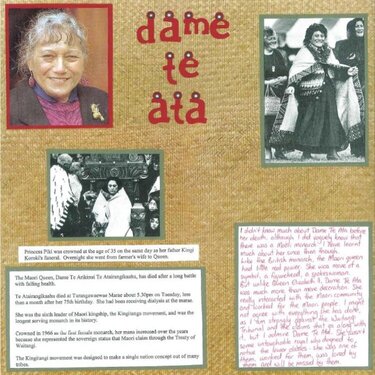Dame Te Ata - The Maori Queen