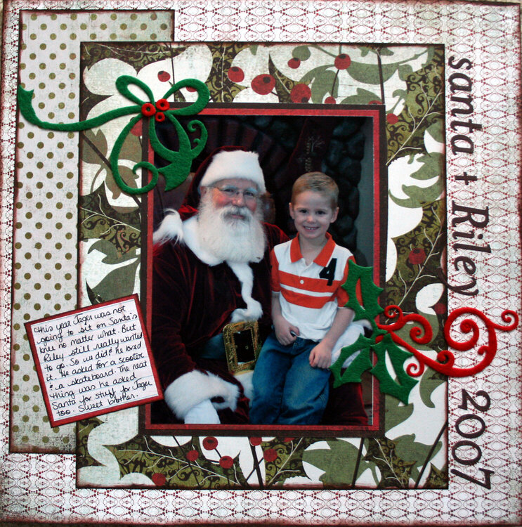 Santa &amp; Riley 2007