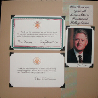 President Clinton