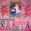 Bella's 1st visit with Santa