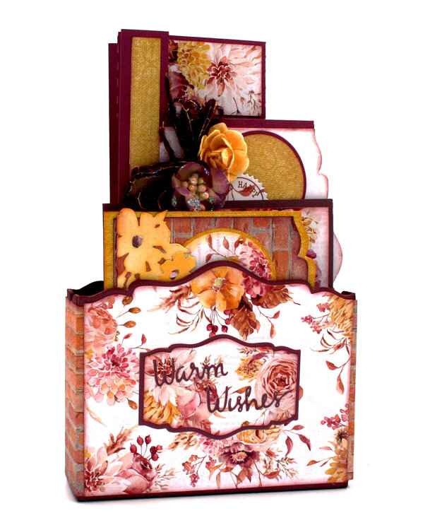 Card Caddy by Eileen Hull Designs for Sizzix