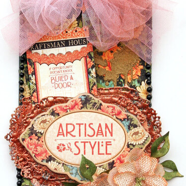 Graphic 45 Artisan Style tag