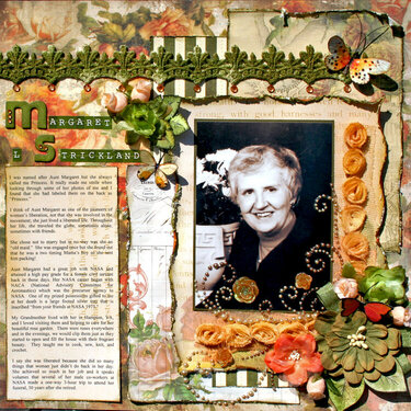 My Aunt - Swirlydoos May Kit Grandma&#039;s Garden
