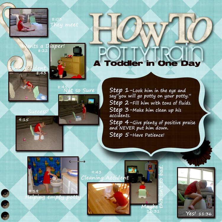 How to Potty Train Left