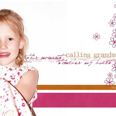 calling grandma