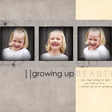 growing up beauty