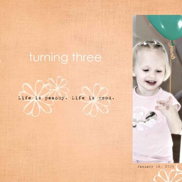 turning three