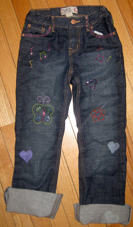Anikas Jeans - front.