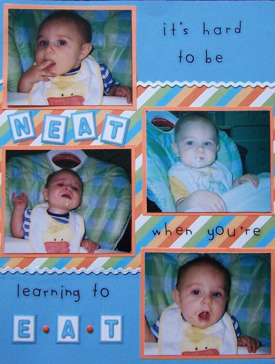 It&#039;s Hard to be Neat When You&#039;re Learning to Eat