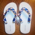 Altered flip flops...softball