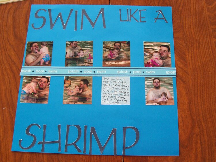 Swim like a shrimp