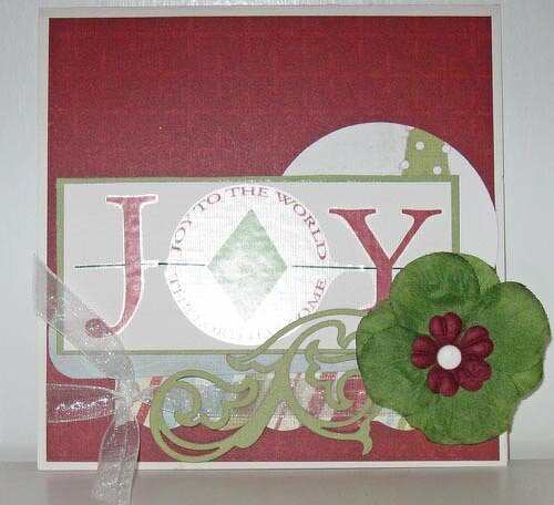 Joy to The World Christmas Card