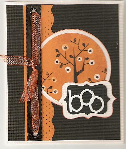 Bo Bunny - Boo Halloween Card