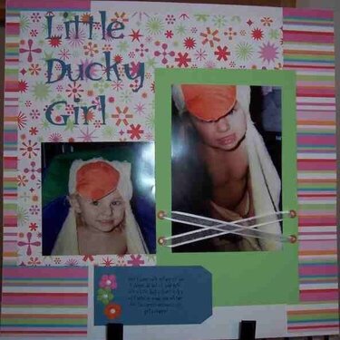 Little Ducky Girl  - Older Mod PP