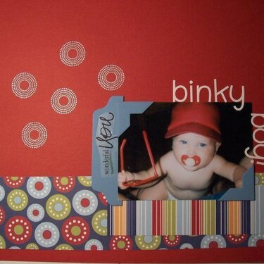 Binky Boy - Color Challenge 45