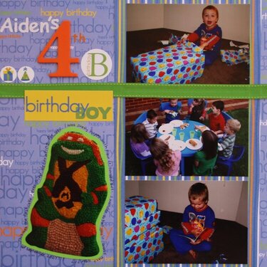 Aiden&#039;s 4th Birthday