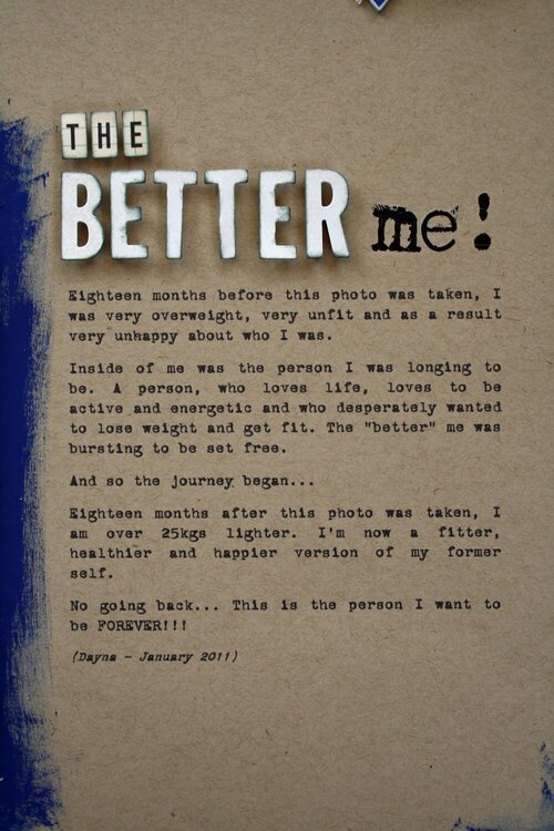 The Better Me! (Journaling)