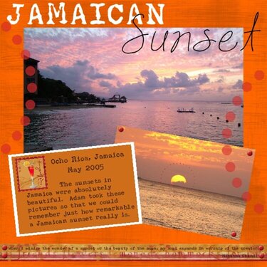 Jamaican Sunset