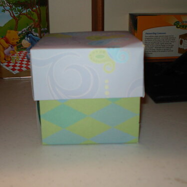 scrapbook in a box lid and bottom