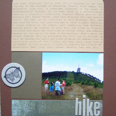 Lysa Hora Hike