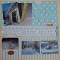 Nicoles Mar. Scrapbook Stamp Challenge:  More Snow