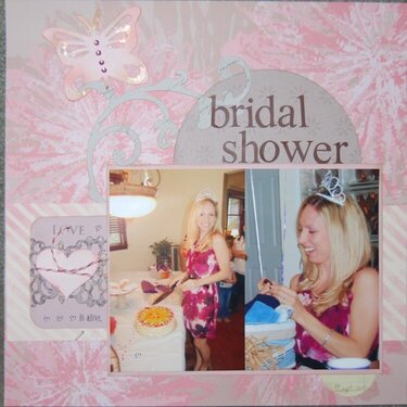 4x6 challenge: Bridal Shower