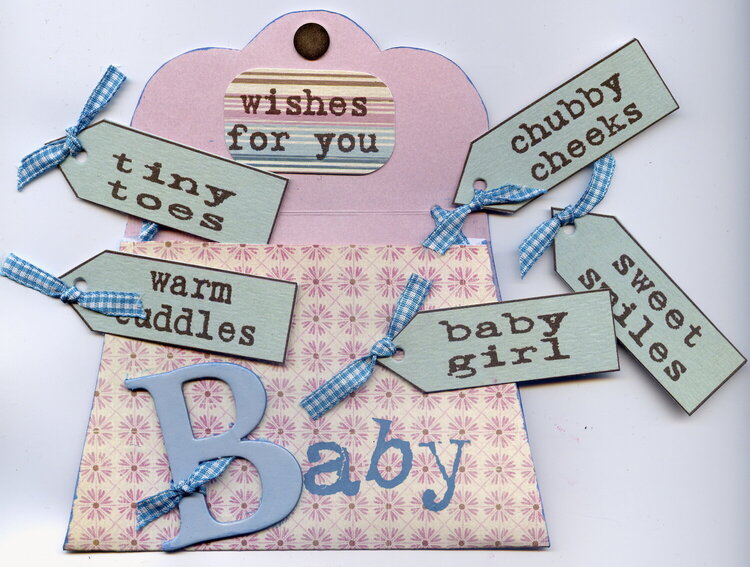 Baby Wishes Purse ~ Inside