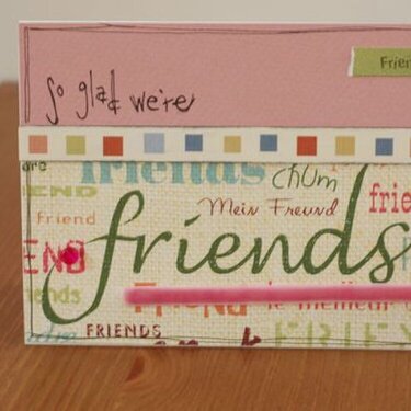 Friendship card