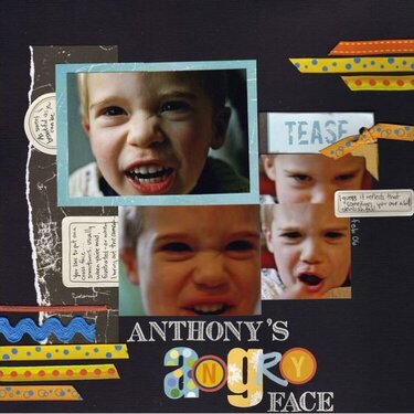 Anthony&#039;s Angry Face