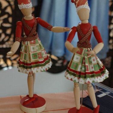 Advent dolls