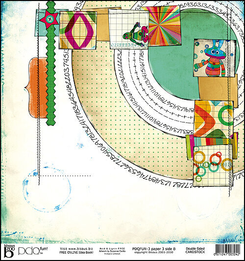 PDQ Fun! pre designed double sided cardstock by Bisous Artist Suzanne Carillo