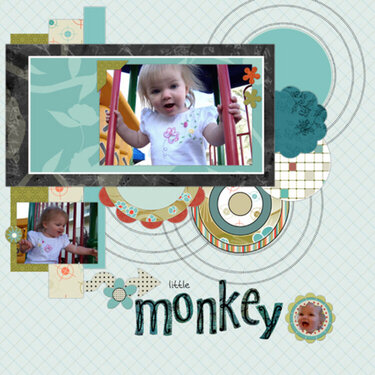 Little Monkey Sample page idea