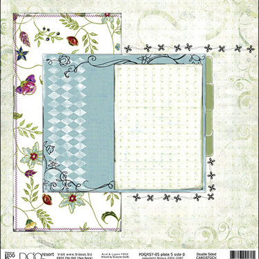 Bisous PDQ Violet Sept 2007 Release Preview pre finished paper