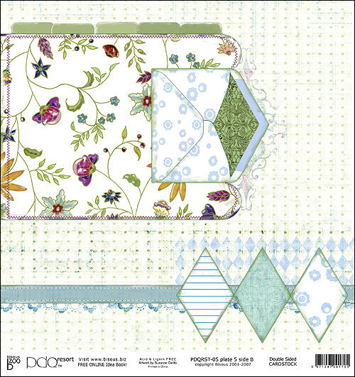 Bisous PDQ Violet Sept 2007 Release Preview pre finished paper