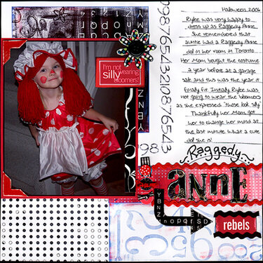 Bisous PDQ sample pages made with CHA new release pre finished papers and c