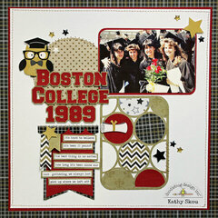 Doodlebug The Graduates:  Boston College by Kathy Skou