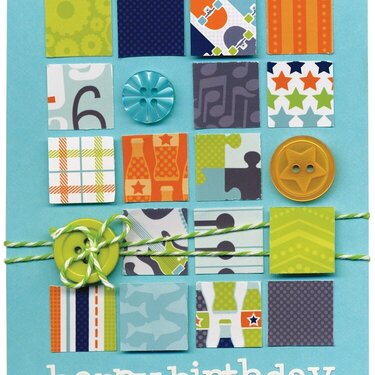 Happy Birthday featuring the Boys Only Collection from Doodlebug Design