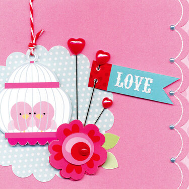 Love by Doodlebug Design featuring Lovebirds