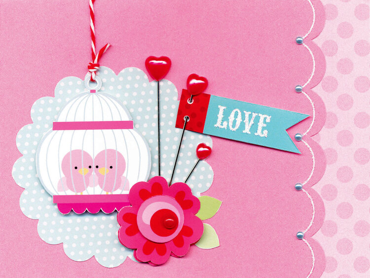 Love by Doodlebug Design featuring Lovebirds