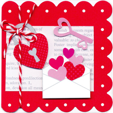 Lovebirds Envelope by Doodlebug Design