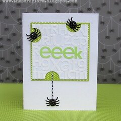 eeek by Melinda Spinks featuring the Haunted Manor Collection from Doodlebug