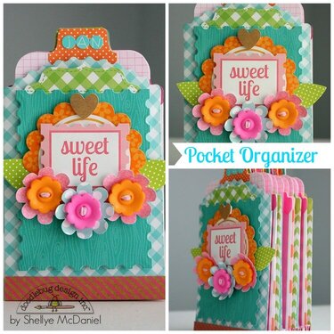 Sweet Life Pocket Organizer by Shellye McDaniel
