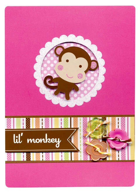 Doodlebug&#039;s Lil&#039; Monkey Card