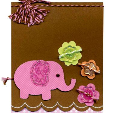 Doodlebug&#039;s Elephant Card